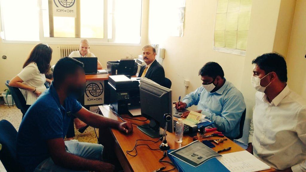 A team of the Embassy of Pakistan, Athens, led by Ambassador of Pakistan, set-up a two-day consular camp in Crete